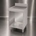 Thumbnail image #3 for Advance Tabco Underbar Basics Stainless Steel Freestanding Open Cabinet Base Drainboard