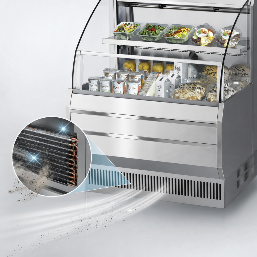 Self-Cleaning Condenser