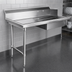 Thumbnail image #3 for Straight Soiled Dishtable with 20 x 20 x 5-Inch Sink, 36 x 29 x 42-3/4-Inch, Left-to-Right Operation