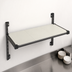 Thumbnail image #3 for Cambro Camshelving Elevation Series Wall-Mounted Solid Shelf Kit, 21 x 36 Inches, Brushed Graphite