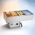 Thumbnail image #3 for Atlas Metal WCM-HP-X-6 6-Pan Hot/Cold Drop-In Unit