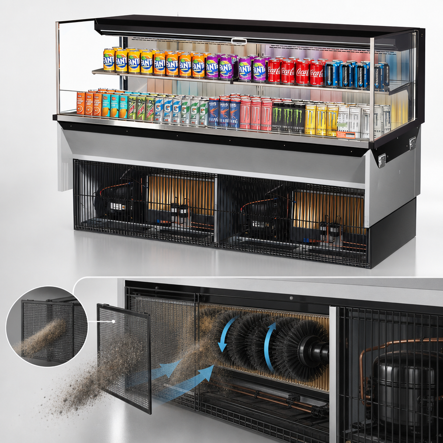 Patented Self-Cleaning Condenser