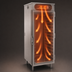Thumbnail image #3 for hotLOGIX HL5-5 Undercounter Heated Holding Cabinet, Insulated Aluminum, Solid Door