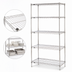Thumbnail image #3 for Metro Super Erecta 5-Shelf Chrome Plated Starter Wire Shelving Unit, 60