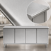 Thumbnail image #3 for Eagle Spec-Master 84-Inch Wide Stainless Steel Plate Cabinet with 4 Hinged Doors