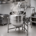 Thumbnail image #3 for Legion TWT-100 100-Gallon Direct Steam Tilting Kettle with Tri-Leg Frame