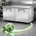 Thumbnail image #3 for True 60-Inch Two-Section Undercounter Freezer with Solid Doors and R290 Refrigeration