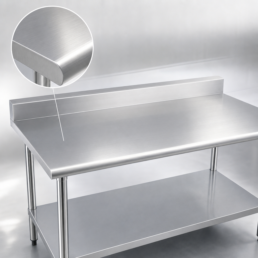 18/400 Stainless Steel Reinforced Top