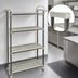 Thumbnail image #3 for Cambro Camshelving Elements XTRA High Density Top Rail Stationary Starter Unit, 18-Inch Deep x 42-Inch Wide x 81-Inch High, 4-Tier Vented Shelving