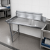 Thumbnail image #3 for Advance Tabco Straight Clean Dish Table, Left-Side Attachment, 95 x 30 Inches