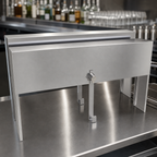 Thumbnail image #3 for Glastender, Inc. DSRC-19 19-Inch Double Speed Rail Locking Cover, Stainless Steel