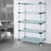 Thumbnail image #3 for Quantum Solid Shelving Starter Kit with 5 Solid Shelves, 24 x 21 x 86 Inches