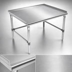 Thumbnail image #3 for John Boos GS6-3024SBK Stainless Steel Equipment Stand, 24"W x 30"D x 24"H, 16-Gauge Top