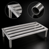 Thumbnail image #4 for John Boos 1-Tier Stainless Steel Dunnage Rack, 59 x 24 x 12 Inches