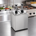 Thumbnail image #3 for CAC China CDDS-2 Stainless Steel Single Condiment Dispenser, 3.5 Qt, 11 Inch Wide
