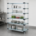 Thumbnail image #3 for Quantum 60-Inch W x 18-Inch D x 63-Inch H Solid Shelving Starter Kit with 5 Shelves