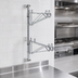 Thumbnail image #3 for Metro Super Erecta 14-Inch Chrome-Plated Post-Type Wall Mount Mid Unit, 2-Tier