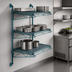 Thumbnail image #3 for Quantum Cantilever Wall-Mount Starter Unit with 3 Wire Shelves