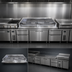Thumbnail image #3 for Titan 48-Inch Modular Solid Fuel Broiler
