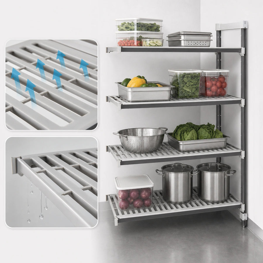 Vented Shelf Plates
