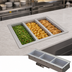 Thumbnail image #3 for Vollrath Short-Side 3-Pan Marine Grade Drop-In Hot Well with Thermostatic Controls, Standard Drain, 208-240V
