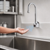 Thumbnail image #3 for ChekPoint Wall-Mounted Electronic Touchless Faucet with Rigid Gooseneck Spout