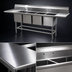Thumbnail image #3 for Eagle Spec-Master FN Series 4-Compartment Commercial Sink with 36
