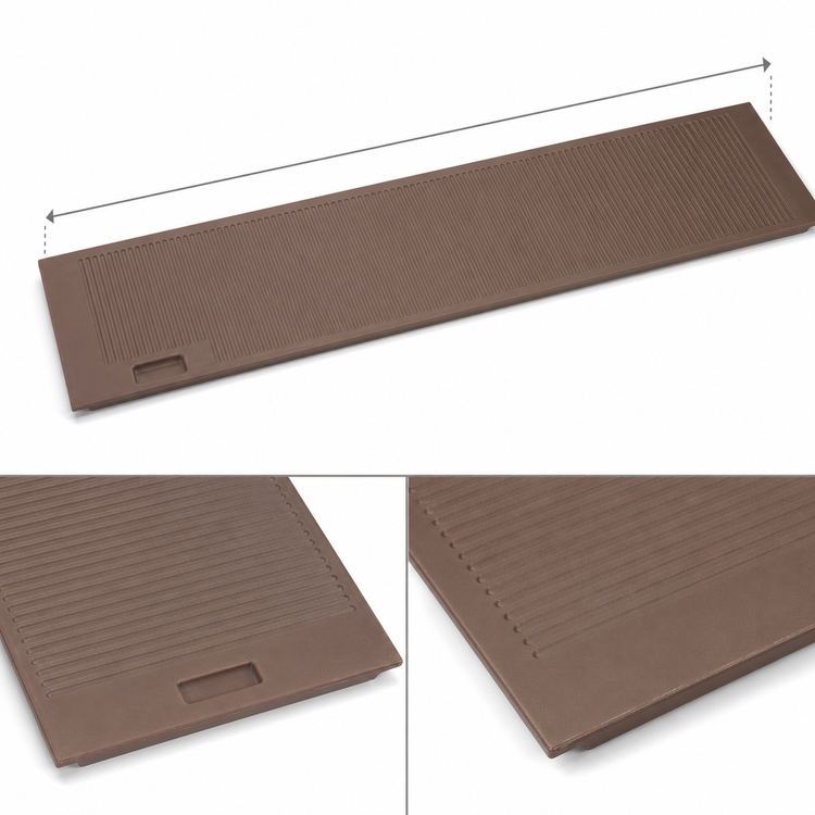 Product image #3 for Carlisle 6 Foot Brown Food Bar Door