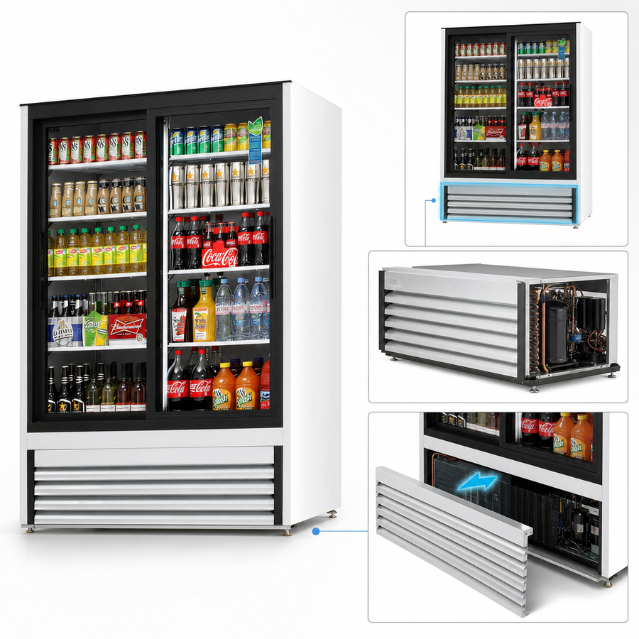 Bottom-Mounted Self-Contained Refrigeration
