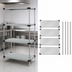 Thumbnail image #3 for Quantum Solid Shelving Starter Kit, 4 Shelves, 42