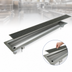 Thumbnail image #3 for BK Resources 12-Inch Stainless Steel Flush-Mount Urn Trough with Removable Drip Plate