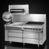 Thumbnail image #3 for Jade Range Titan JMRH-72GT 72-Inch Heavy Duty Modular Gas Griddle Top Range with Thermostatic Controls