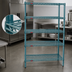 Thumbnail image #3 for EagleGard Stationary 5-Tier Wire Shelving Starter Unit, 36 x 21 x 86 Inches, Hybrid Epoxy Finish