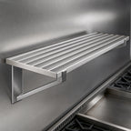 Thumbnail image #3 for Eagle Group CLHDWS-1896 Heavy-Duty Stainless Steel Wall-Mounted Shelf, 96" W x 18" D, 3 Support Brackets