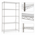 Thumbnail image #3 for Eagle Group 5-Tier Wire Shelving Starter Unit, 48