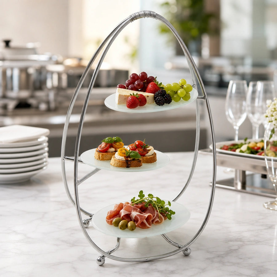 Three-Tier Oval Design