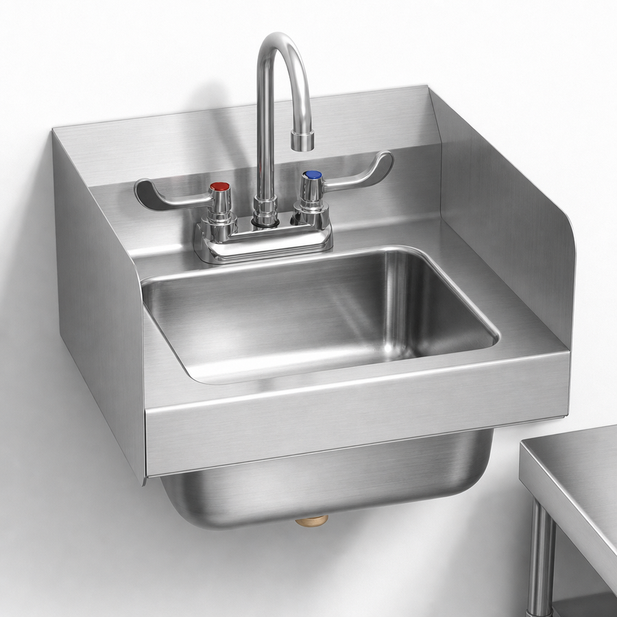 18-Gauge 304 Stainless Steel Construction