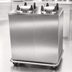 Thumbnail image #3 for Carter-Hoffmann Enclosed Unheated 4-Silo Plate Dispenser Cart for 9-Inch Round Plates