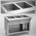 Thumbnail image #3 for Thurmaduke E-4-CBPG 4-Well Electric Hot Food Steamtable with Open Storage Base