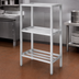 Thumbnail image #3 for Lifetime Tough All-Welded Tubular 3-Shelf Dunnage Shelving, 36 x 24 x 64 Inches, Aluminum