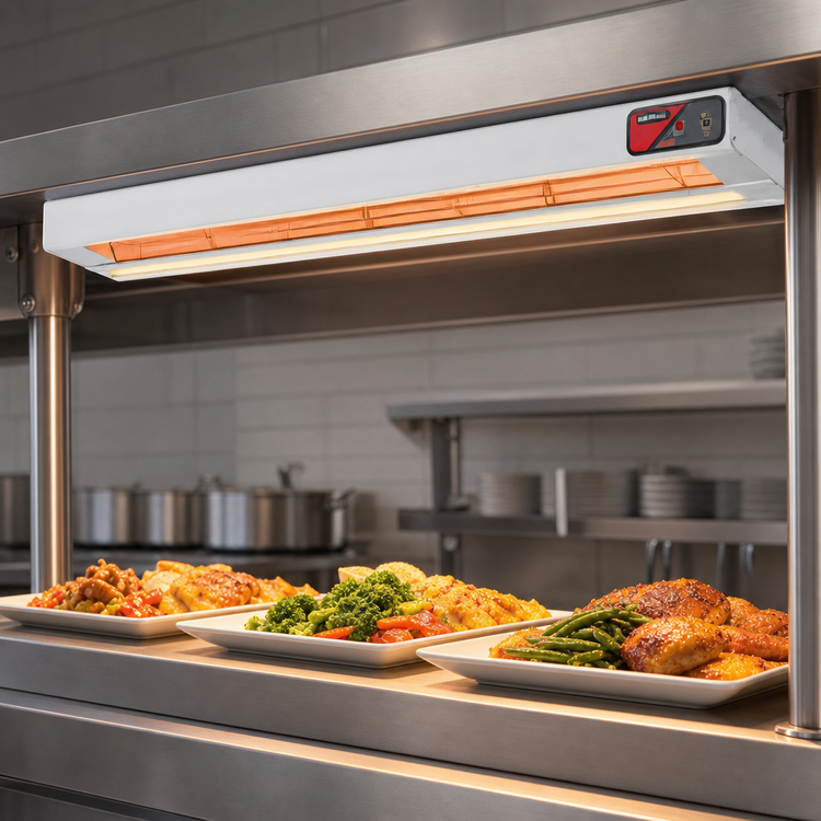 Product image #3 for Nemco 48-Inch Single Lighted Infrared Strip Heater, 208V