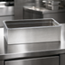 Thumbnail image #4 for Cal-Mil Rectangular Stainless Steel Ice Housing with Clear Polycarbonate Pan, 20 x 12 x 6 Inches