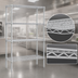 Thumbnail image #3 for EagleGard Red-i-Pak 4-Tier Stationary Wire Shelving Unit, 36W x 18D x 63H, Hybrid Epoxy Finish