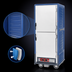 Thumbnail image #3 for Metro C5 3 Series Full-Height Mobile Heated Holding & Proofing Cabinet with Blue Insulation Armour, Dutch Solid Insulated Aluminum Doors and Lip Load Slides