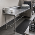 Thumbnail image #3 for Eagle Group Straight Clean Dish Table, 108 x 30 Inch, Left-to-Right Operation