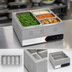 Thumbnail image #3 for Nemco 6055A-43 Countertop Wet Food Warmer for 4 1/3-Size Pans, 120V