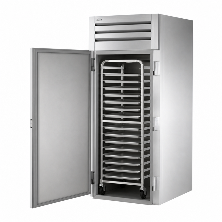 Product image #3 for True SPEC SERIES Roll-In Solid Swing Door Freezer, 1-Section, Self-Contained Refrigeration