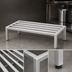 Thumbnail image #3 for Standard Series Tubular Aluminum Dunnage Rack, 72 x 20 x 12 Inches, 2,200 lb. Capacity