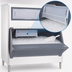 Thumbnail image #3 for Follett SmartGATE SG1475S-60 Upright Single Door Ice Storage Bin, 1490 lb Capacity