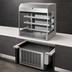Thumbnail image #3 for Delfield ASM-48P Drop-In Air Screen Refrigerated Merchandiser with 3 Adjustable Glass Shelves